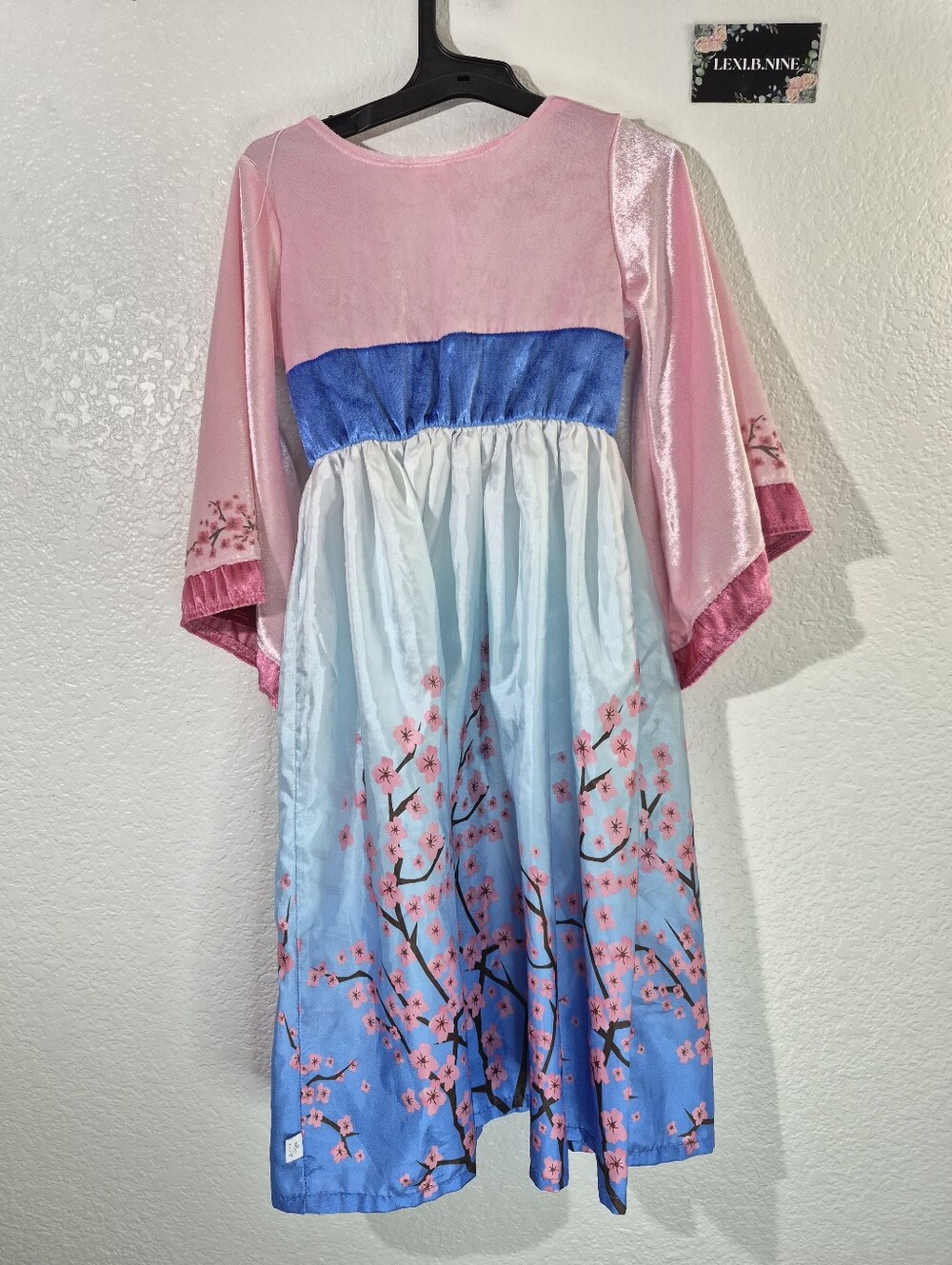 Disney Mulan Girls Halloween Costume Dress For Sale - Picture 5 of 5